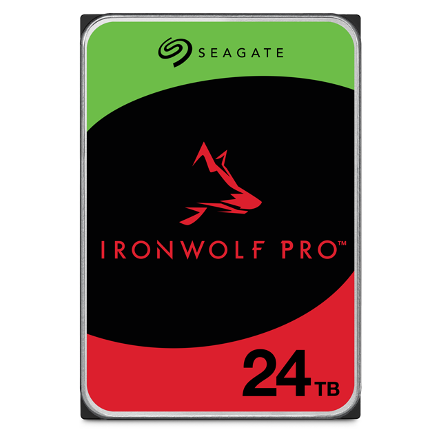 Seagate IronWolf Pro 24TB front