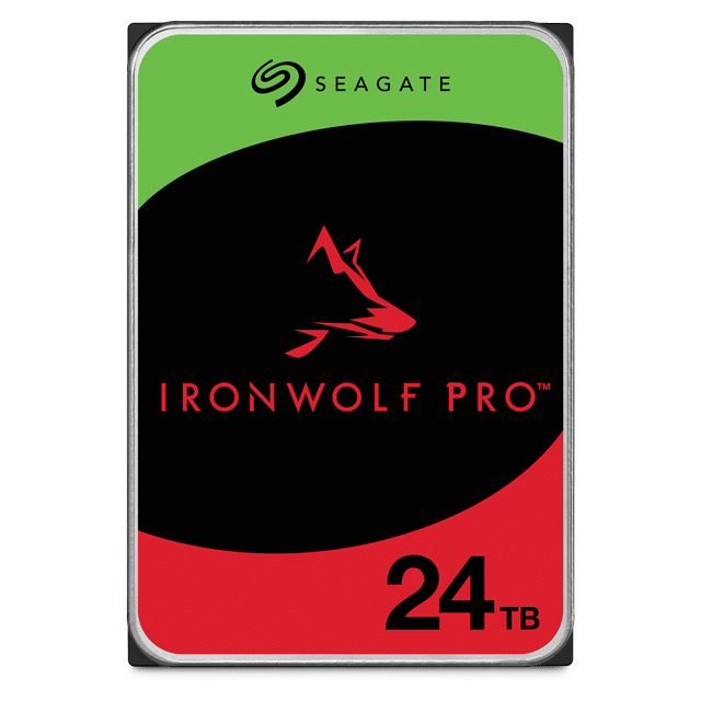 Seagate IronWolf Pro 24TB front