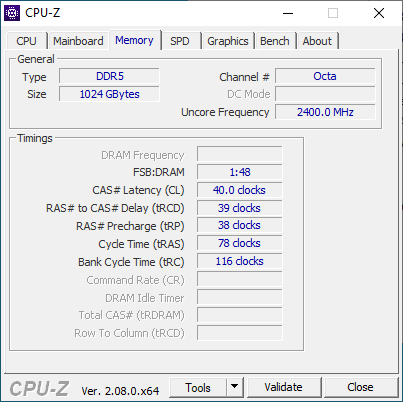 CPUz Xeon 8592+