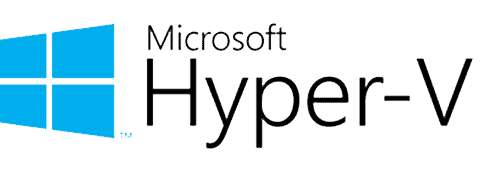 Microsoft Hyper V ロゴ