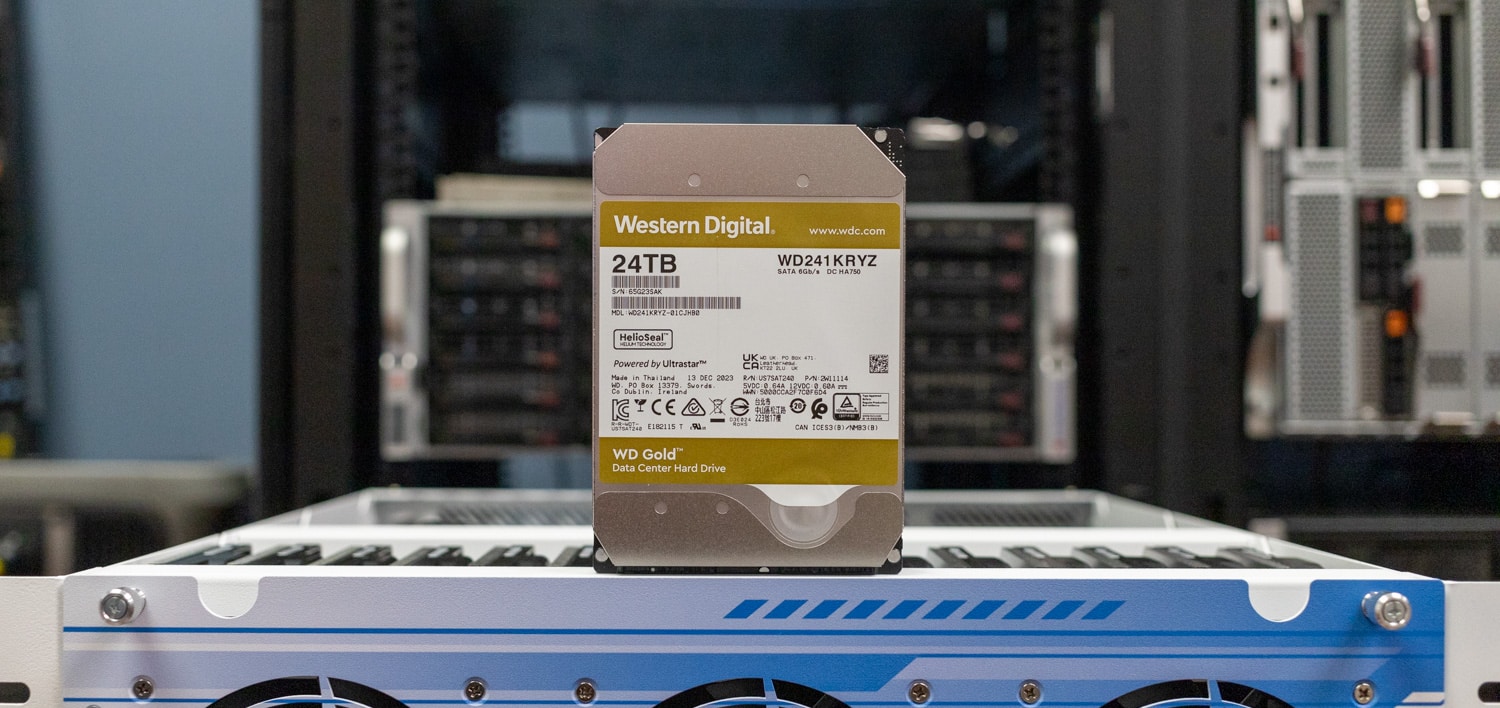 WD Gold 24TB