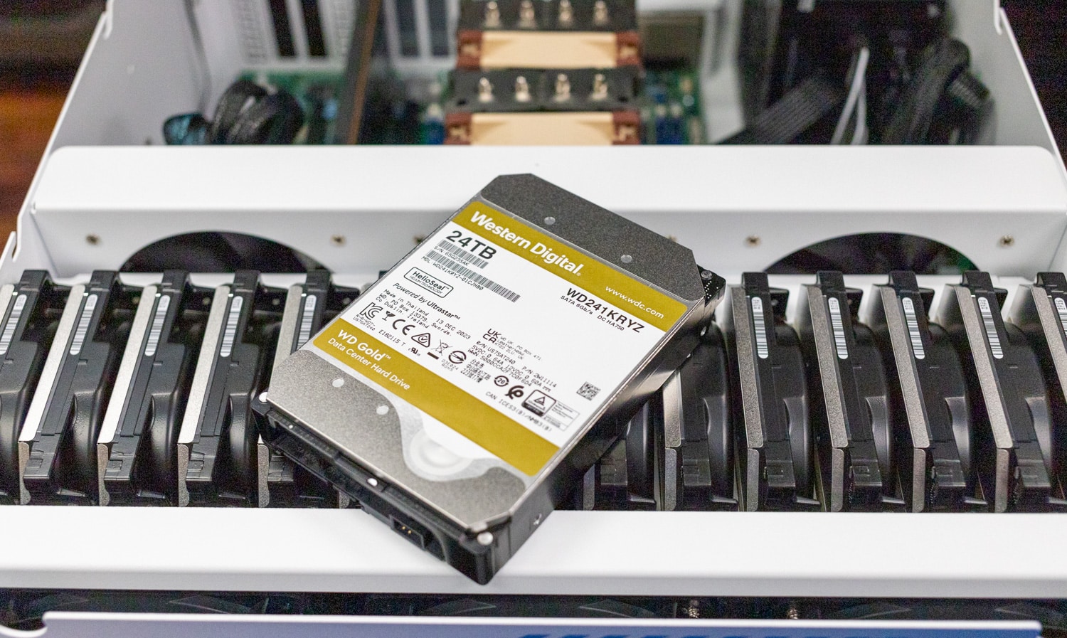 WD Gold 24 TB-Funktion zusätzlich zu HL15