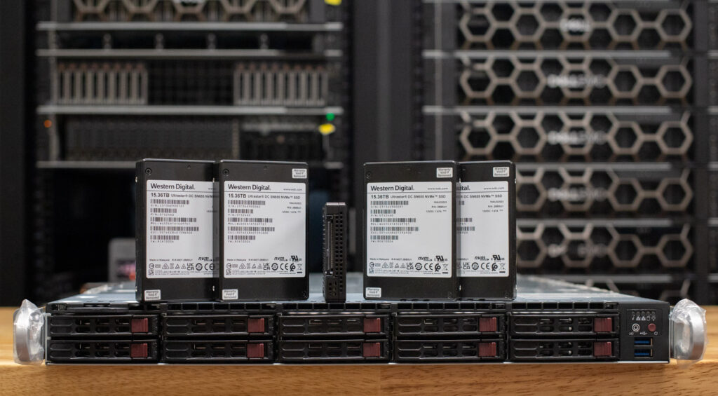 Supermicro AS-1115SV-WTNRT with SSDs