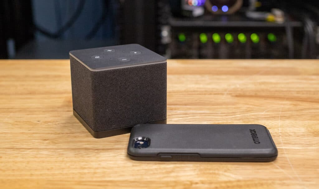 Amazon WorkSpaces Thin Client phone for size