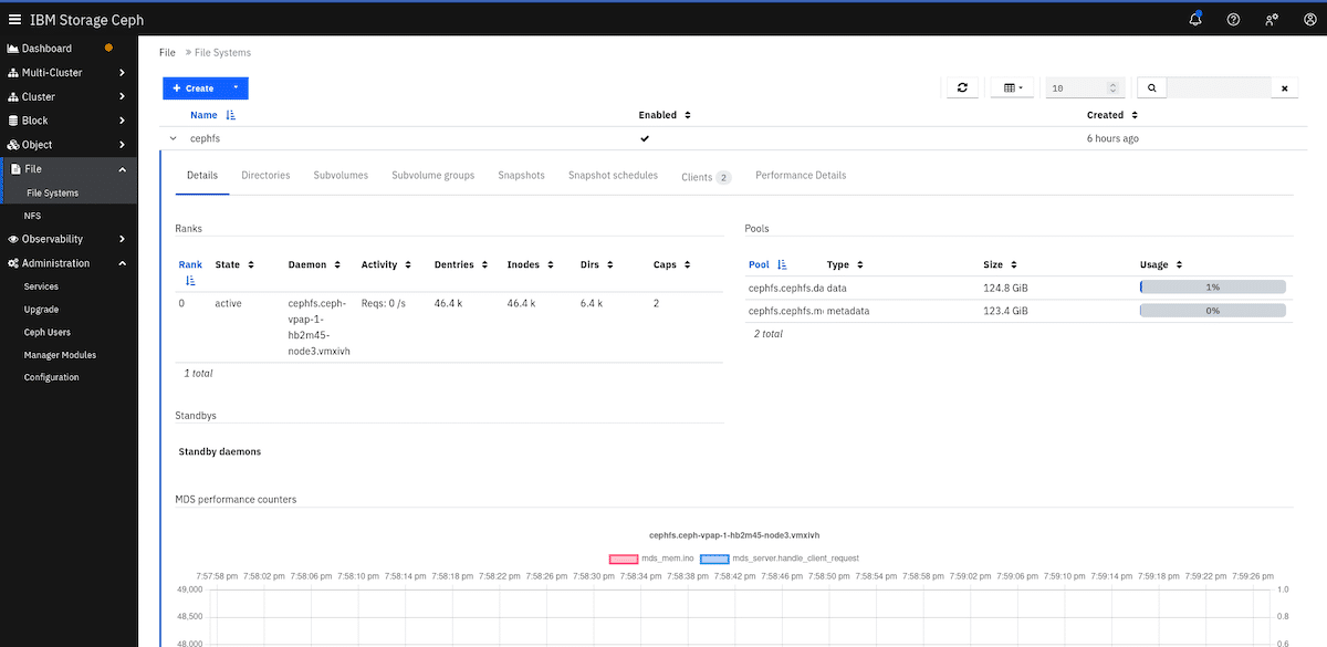 IBM Storage Ceph 7.1 hardware monitoring
