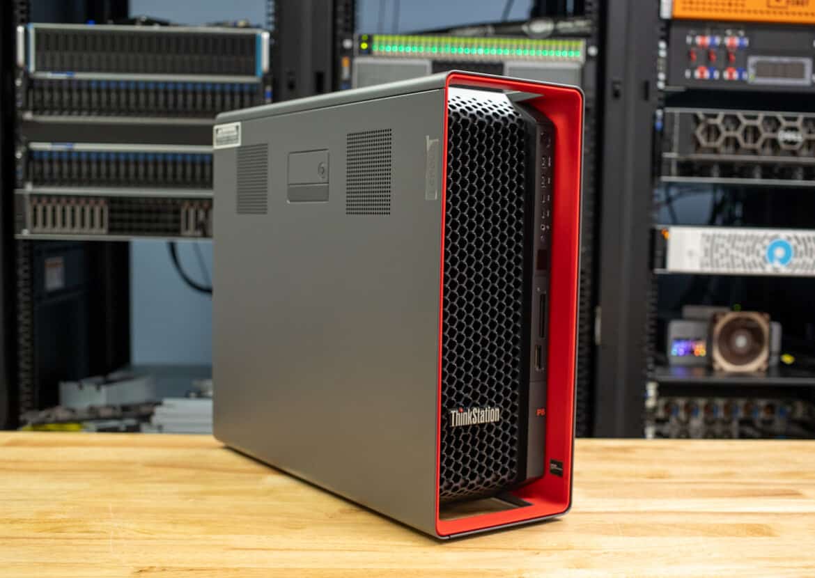 Lenovo ThinkStation P8 Tower Front