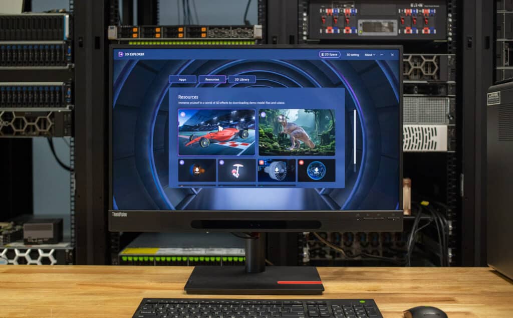 Lenovo ThinkVision 27 3D monitor