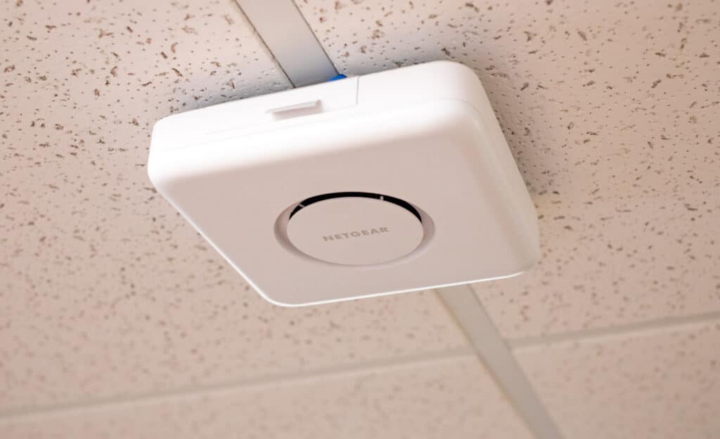 Netgear Business Total Network Solution AP installed