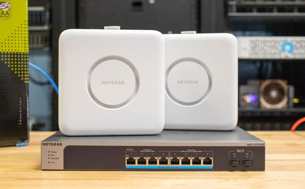 Netgear Business Total Network Solution switch and APs