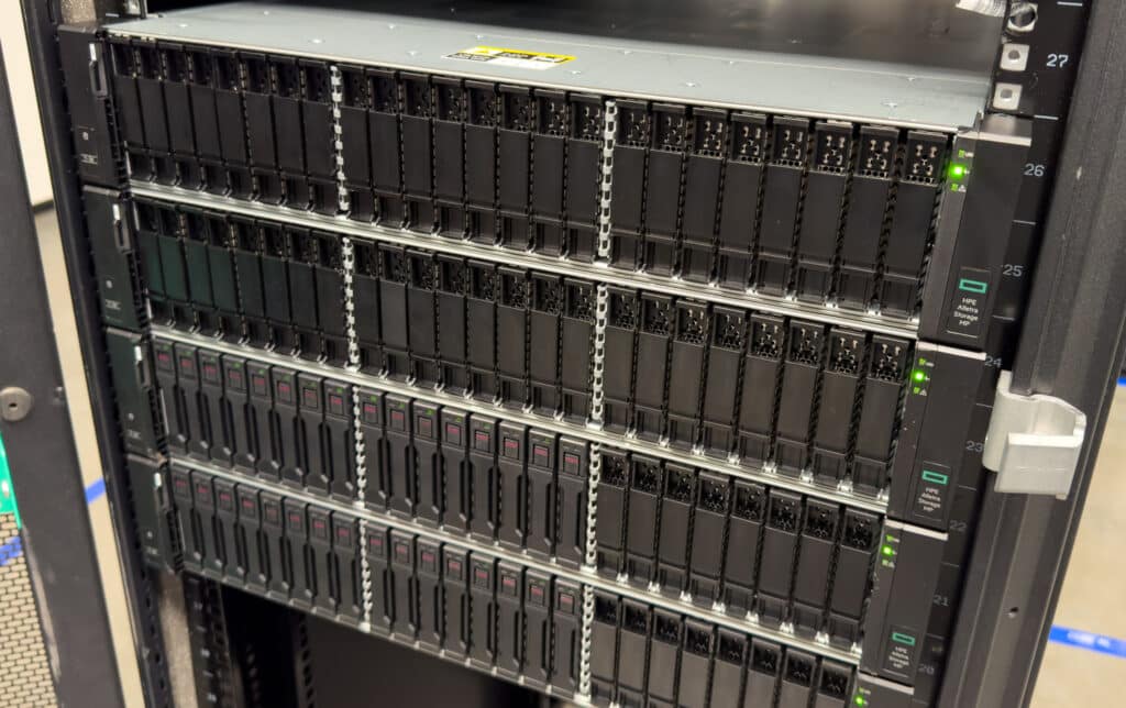 HPE GreenLake for Block Storage no bezels