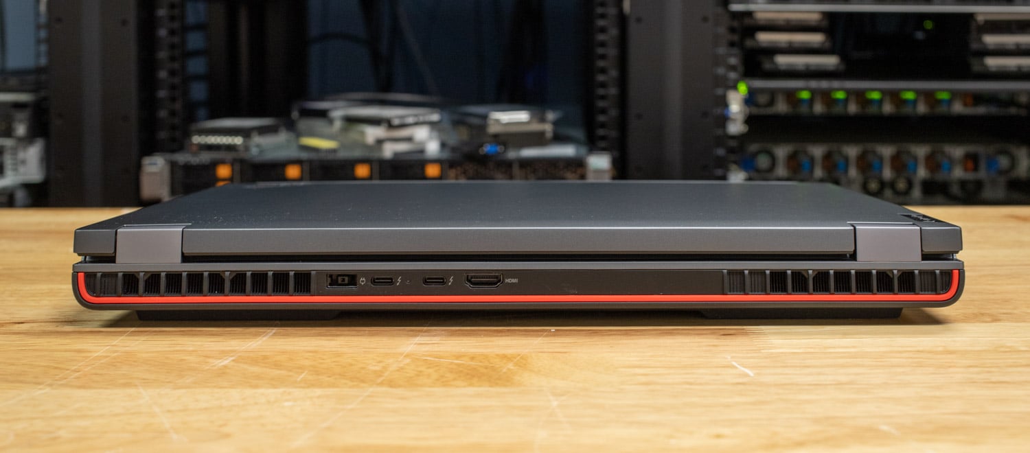 Lenovo ThinkPad P16 Gen 2 Rear