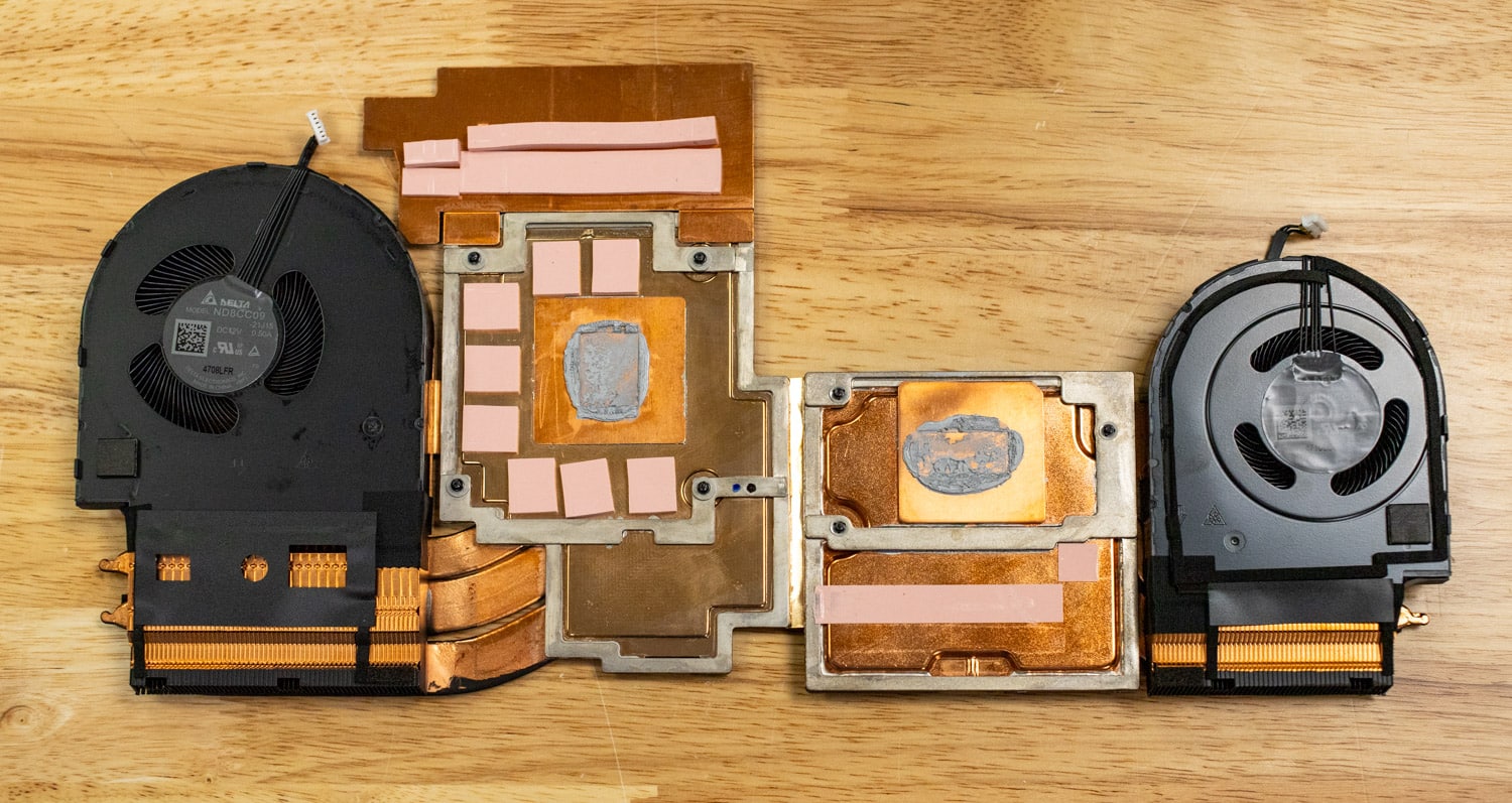 Lenovo ThinkPad P16 Gen 2 Heatsink