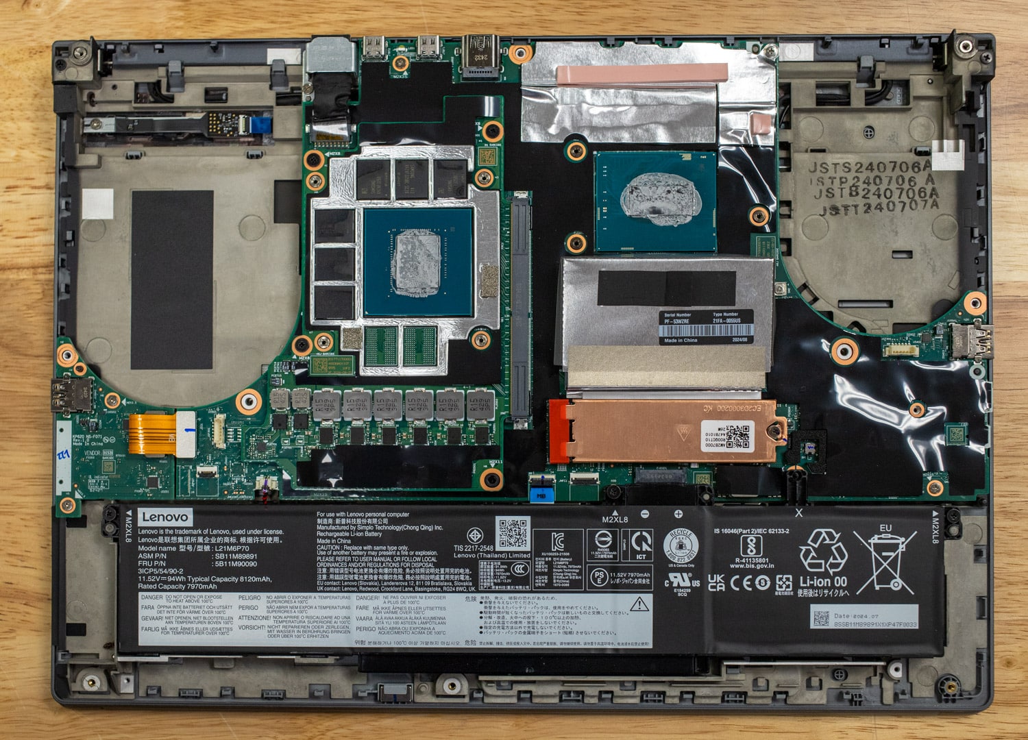 Lenovo ThinkPad P16 Gen 2 Motherboard