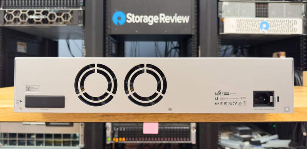 Ubiquiti UniFi Network Video Recorder Pro rear