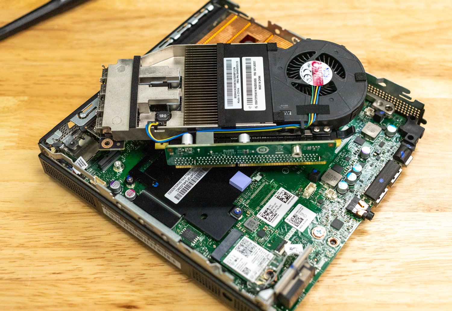 Lenovo ThinkCentre Neo Ultra GPU Removed