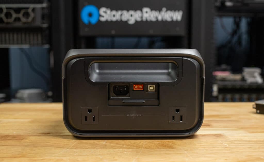 EcoFlow RIVER 3 Plus back