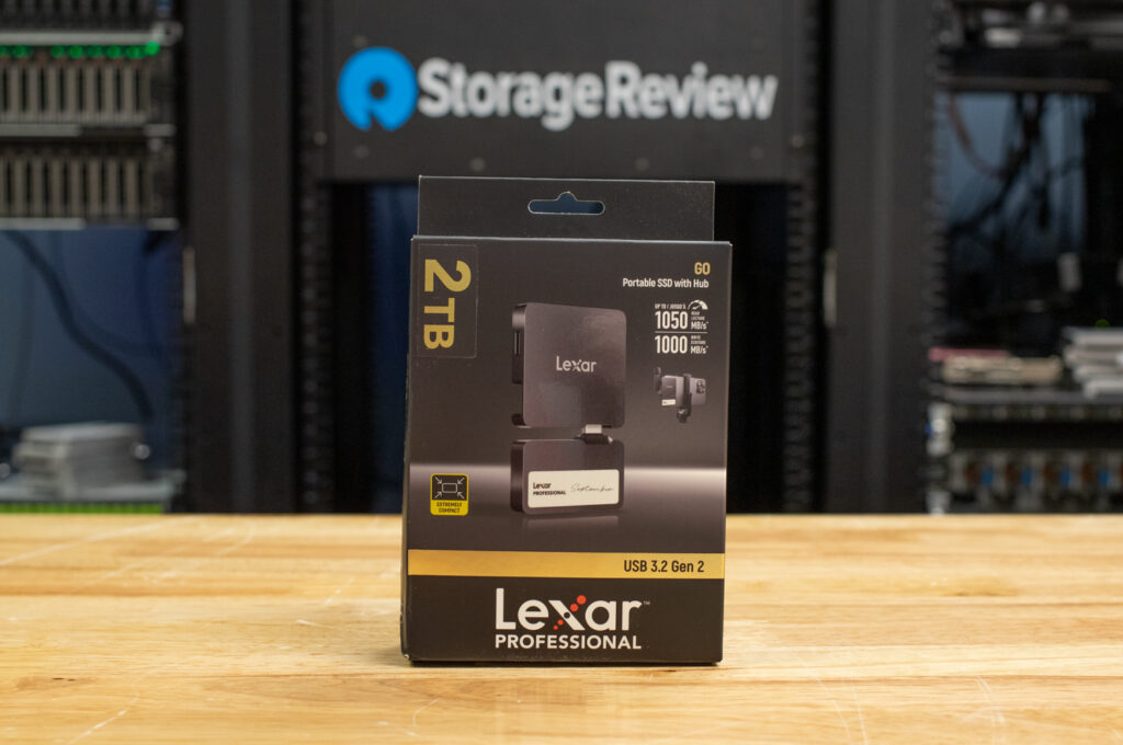 Lexar Professional Go Portable SSD with Hub package