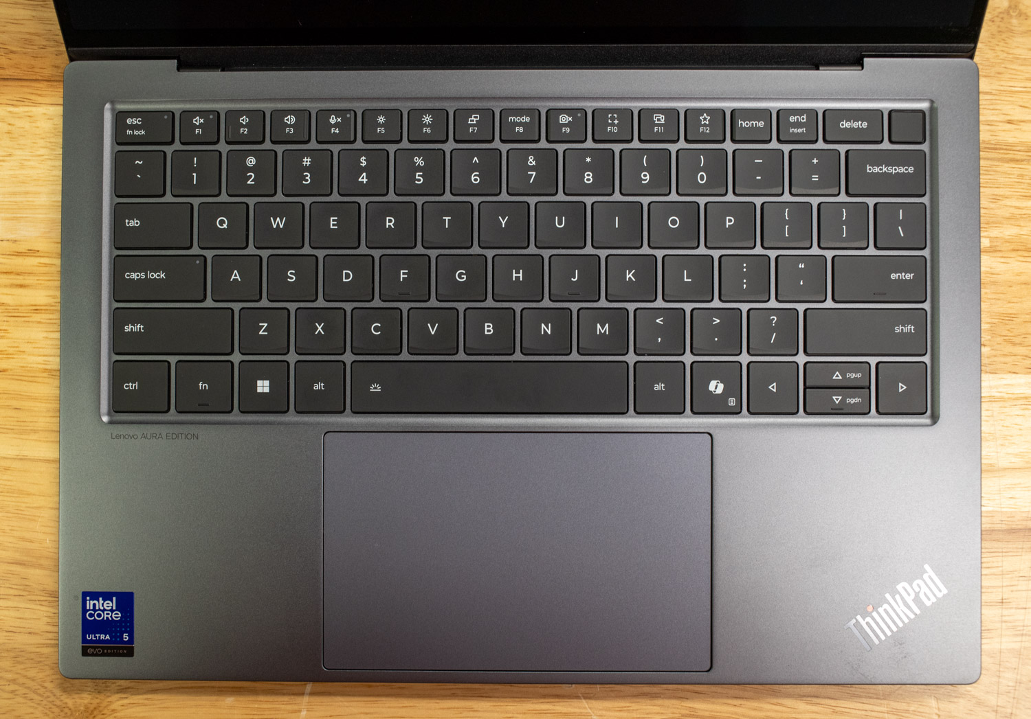 Lenovo ThinkPad X9 14 Aura Edition keyboard
