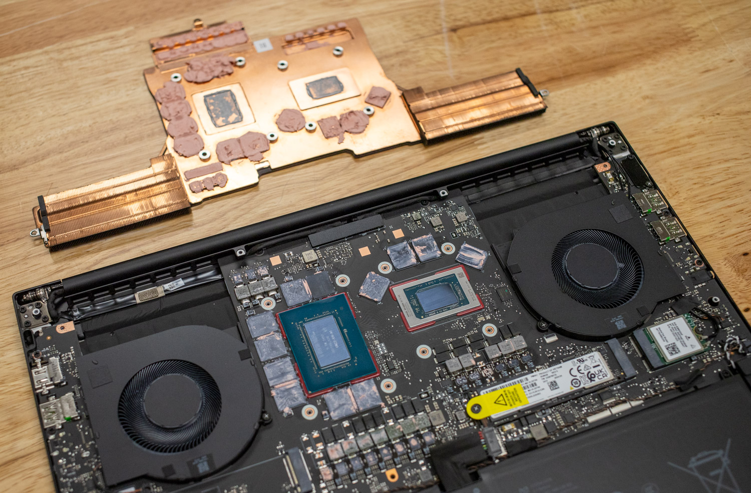 Nvidia GeForce RTX 5090 Mobile Heatsink