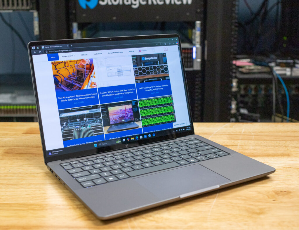 HP ZBook Ultra G1a 14" angled