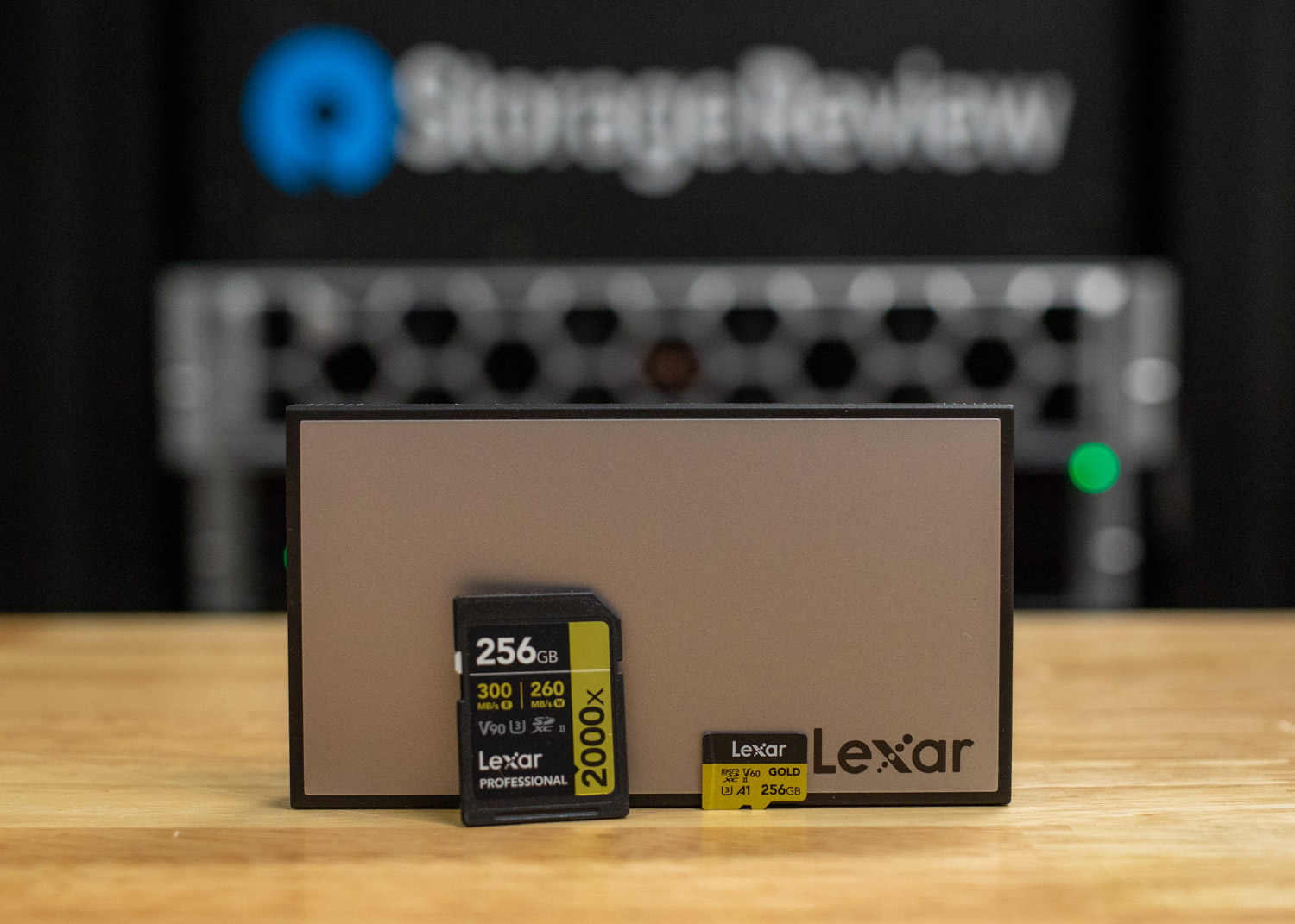 Lexar Professional 2000x SD and GOLD microSDXC 