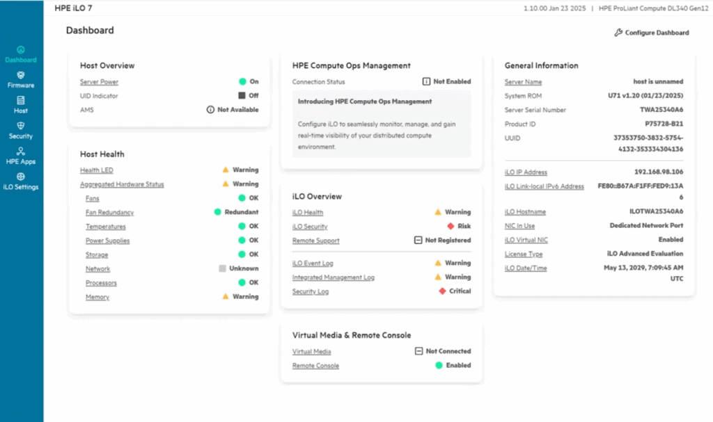 HPE iLO 7