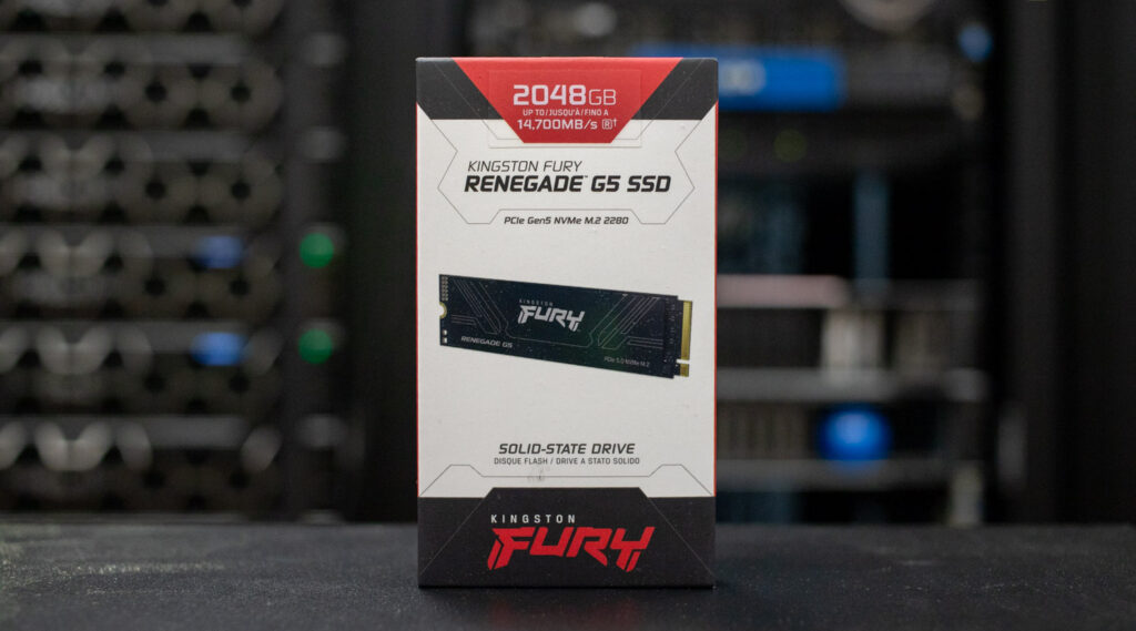 Kingston FURY Renegade G5 package