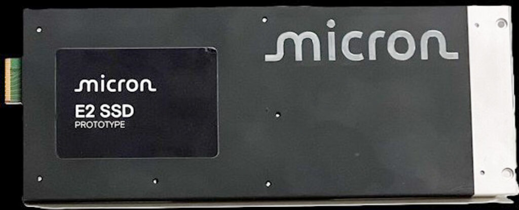 micron E2 SSD prototype