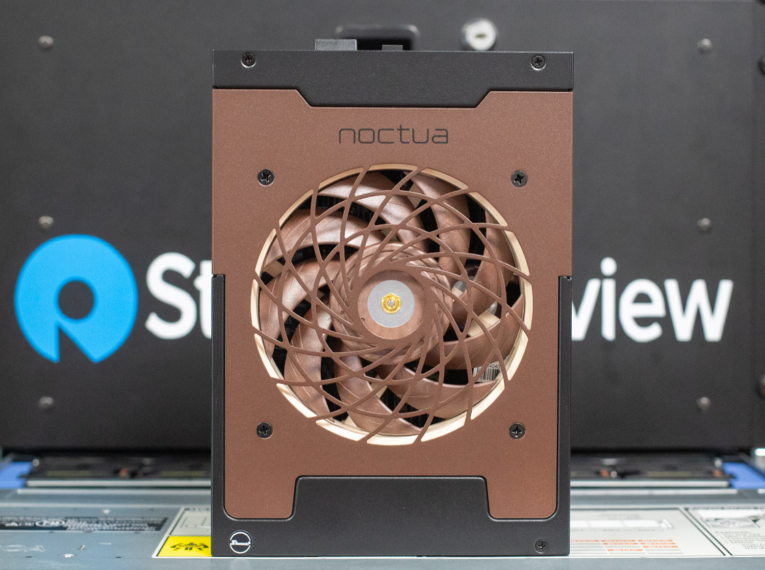 top side view of Prime Noctua edition PSU PRIME TX-1600