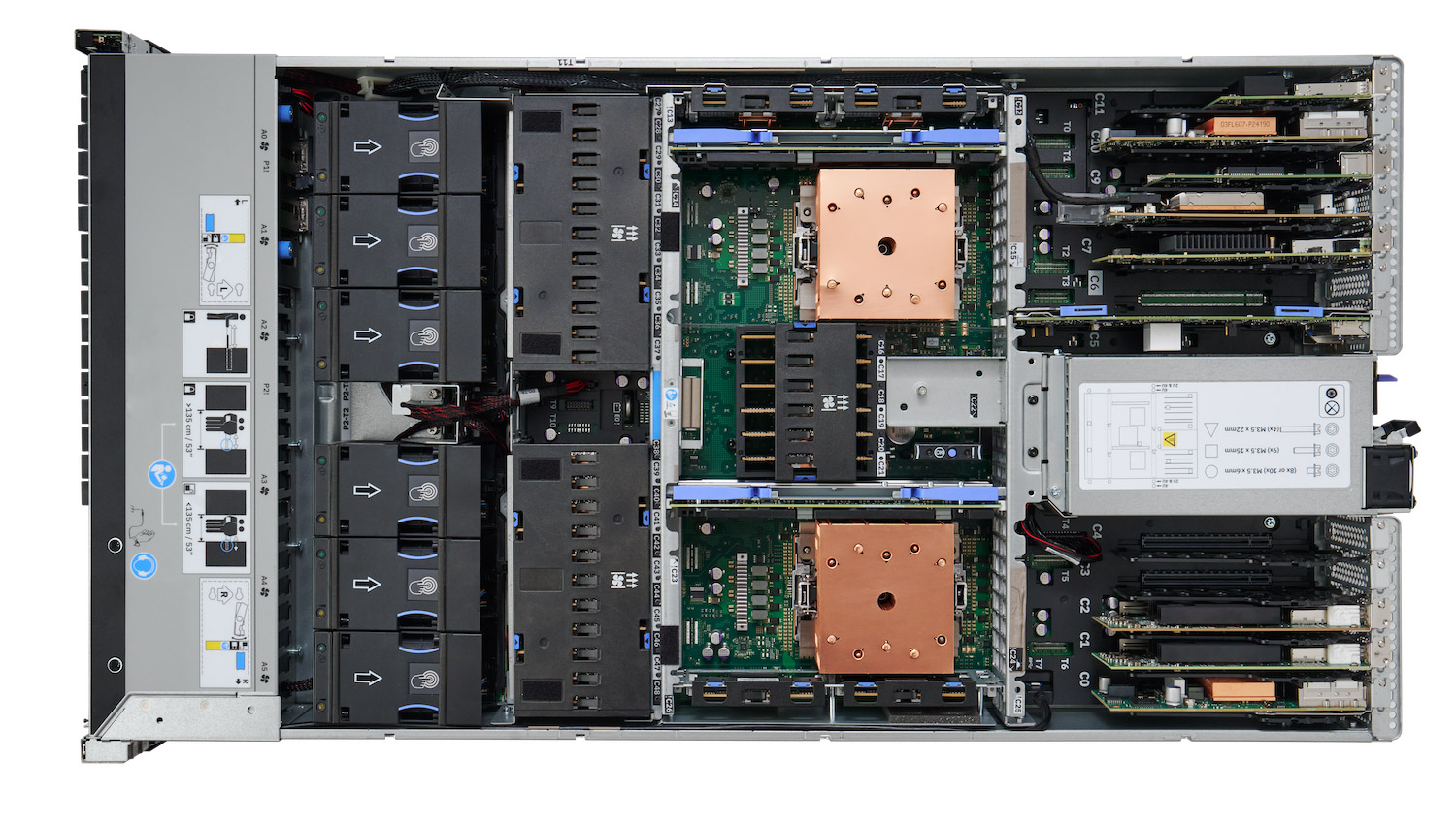 IBM Power11 server lid off
