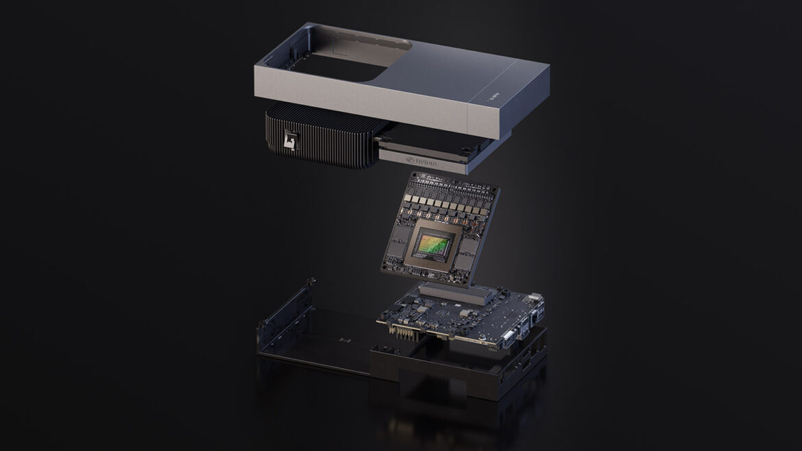 Jetson Thor Developer Kit Opened Key Visual