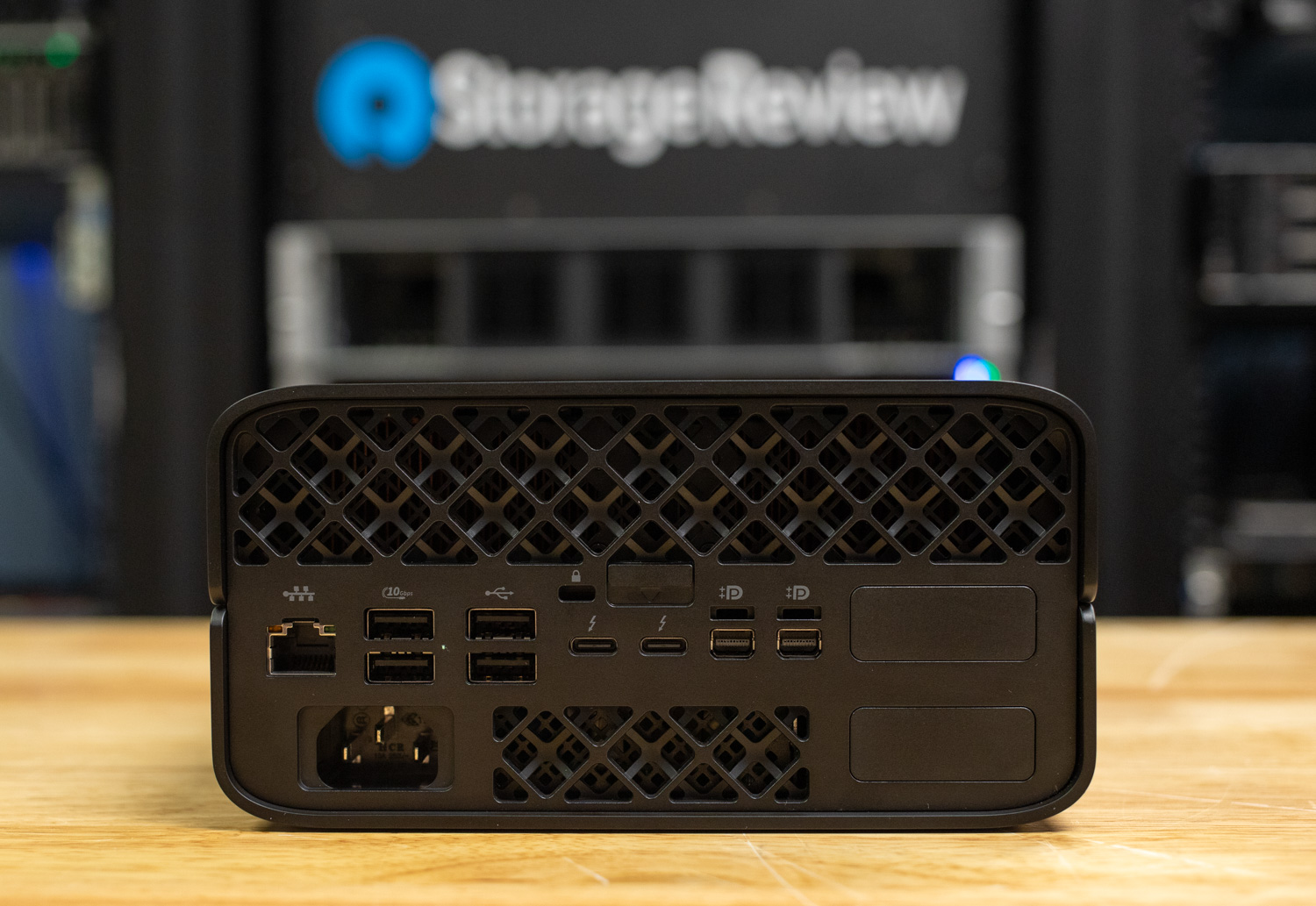 HP Z2 Mini G1a Rear Ports