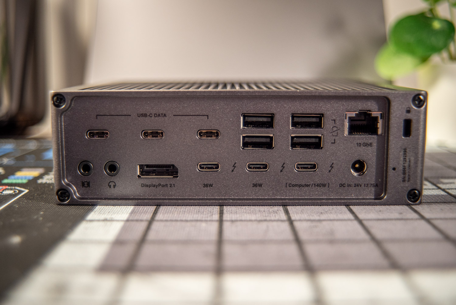 CalDigit TS5 Pro rear ports