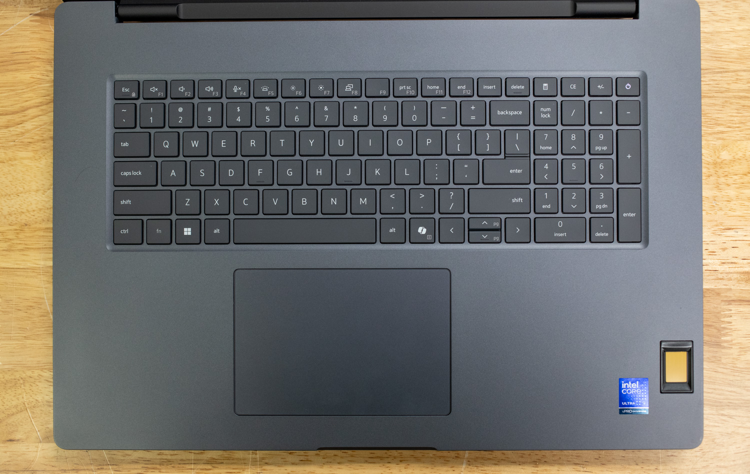 Dell Pro Max 18 Plus keyboard.