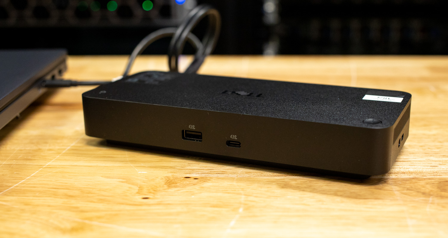 Dell Thunderbolt 5 Smart Dock front interfaces.