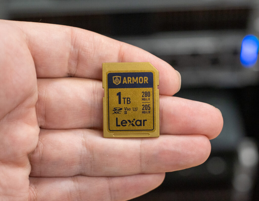 Lexar Armor Gold SDXC UHS-II card