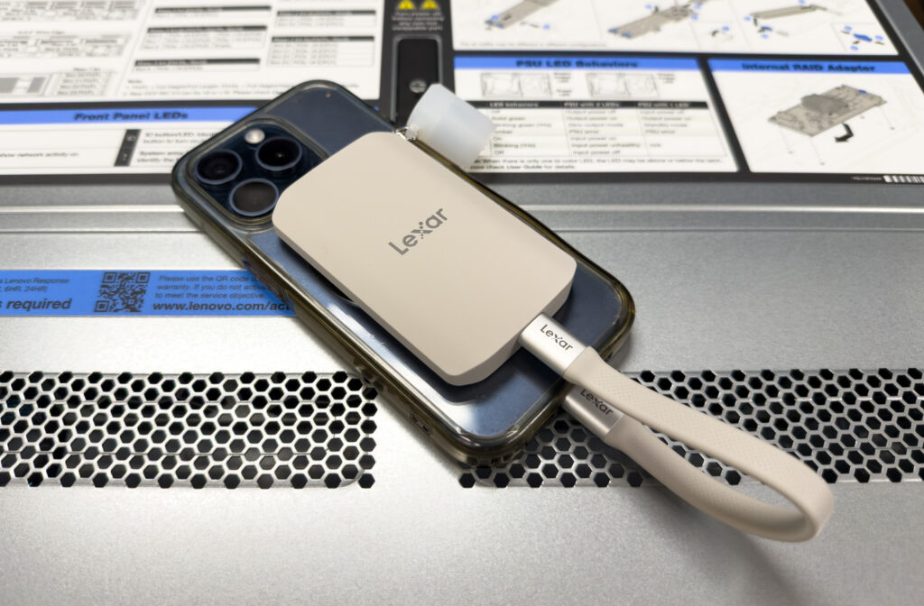 Lexar ES5 2TB smart phone