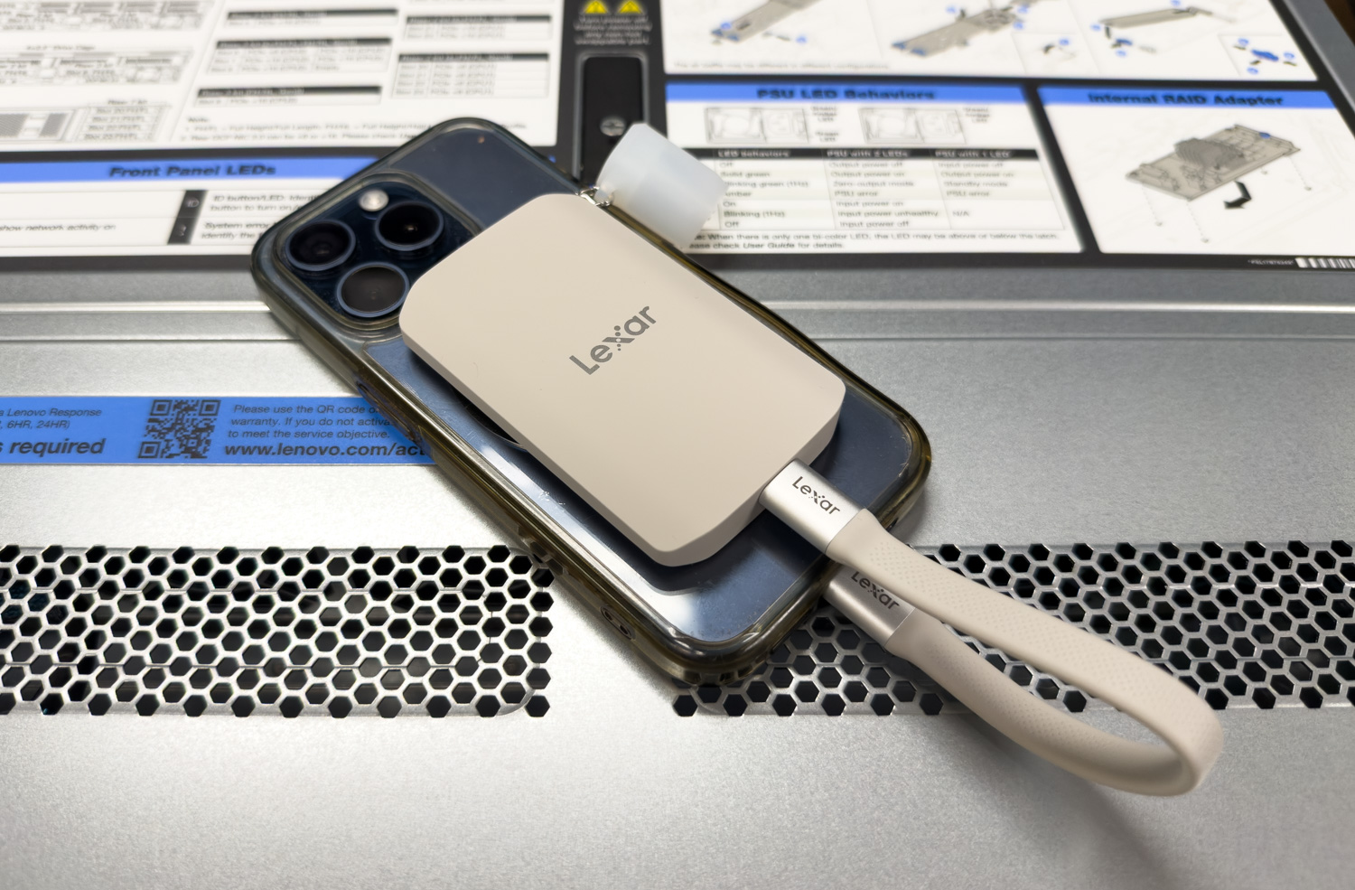 Lexar ES5 2TB smart phone