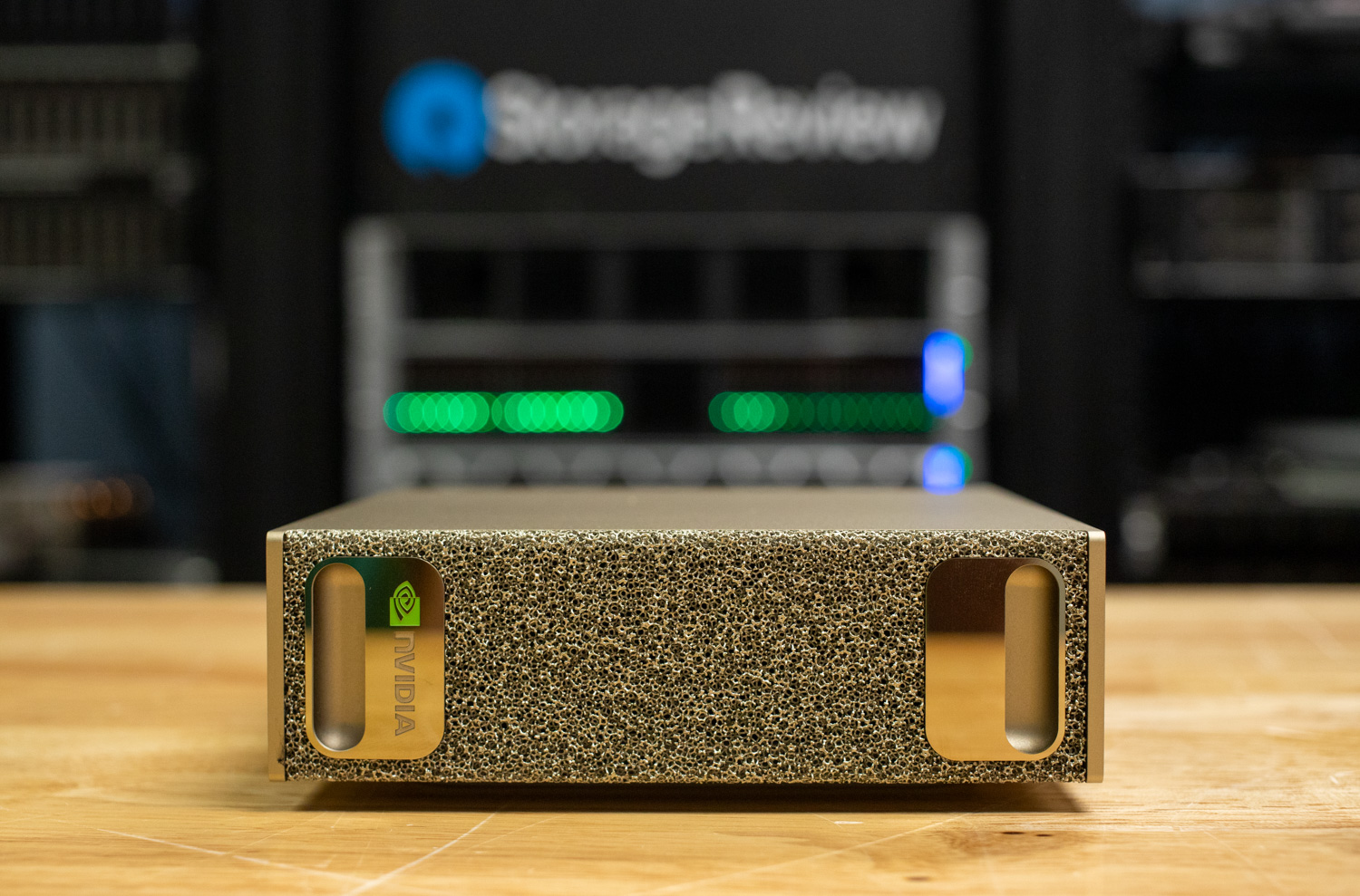 Nvidia DGX Spark Front.