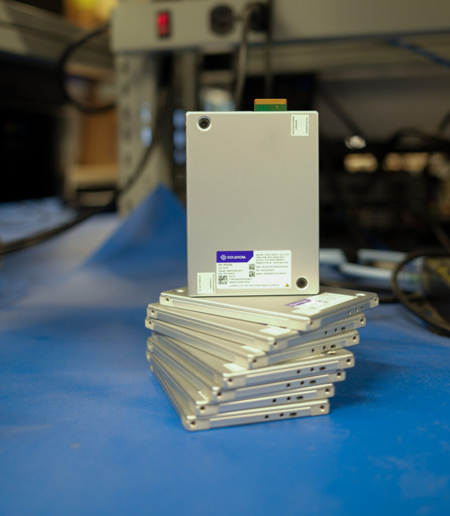 solidigm p5336 for AI ocean research