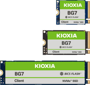 KIOXIA Targets OEM Notebooks with Power-Efficient BG7 Client SSDs