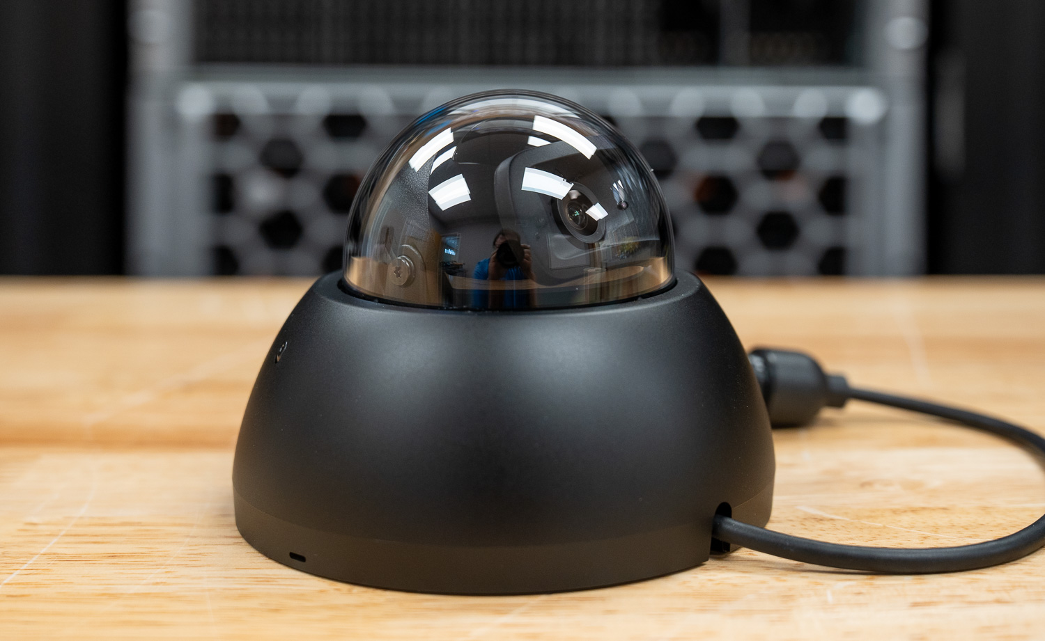 ubiquiti ai dome close-up view
