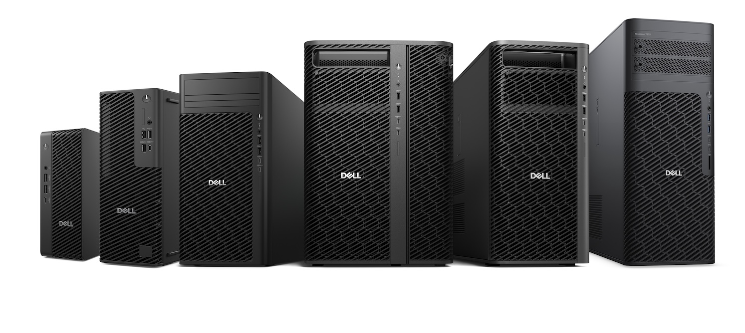 Dell Pro Precision tower family lineup