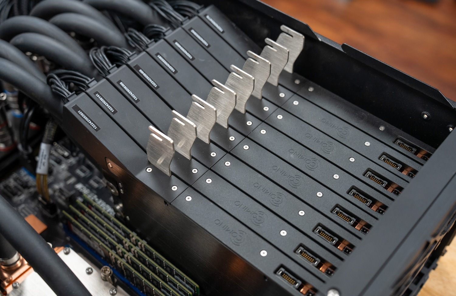 Comino Grando RTX PRO 6000 Review: 768GB of VRAM in a Liquid