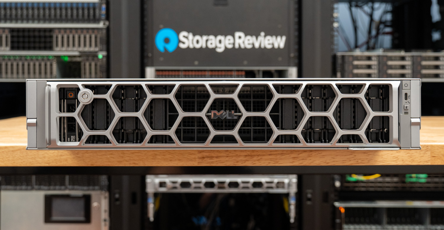 Dell PowerEdge R770AP Front with Bezel