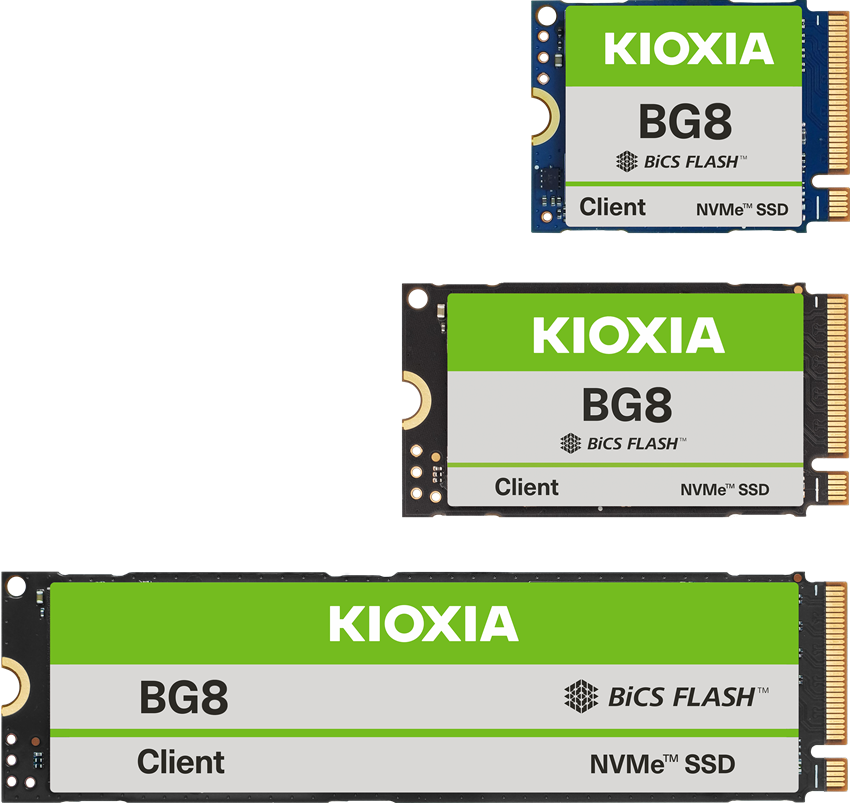 KIOXIA Launches BG8 Client SSDs For Mainstream PC OEMs
