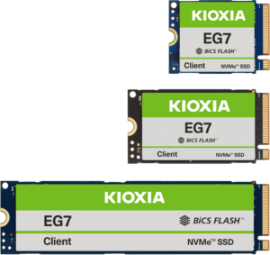 KIOXIA EG7 Series SSDs Bring QLC Storage to Mainstream PCs
