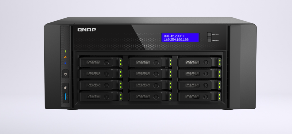 QNAP QAI h1290FX front panel