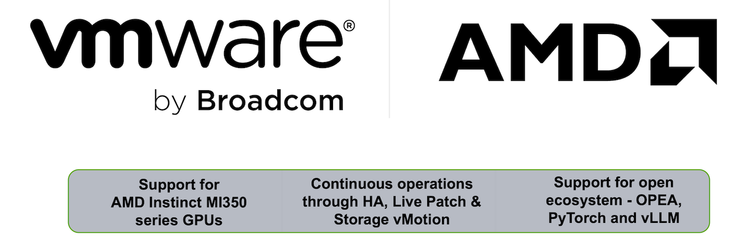Broadcom VCF AMD partnership 