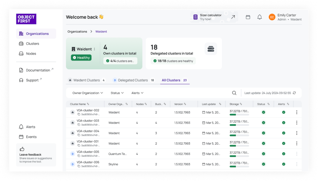 Object First Fleet Manager for Distributed Ootbi Backup Environments is ...